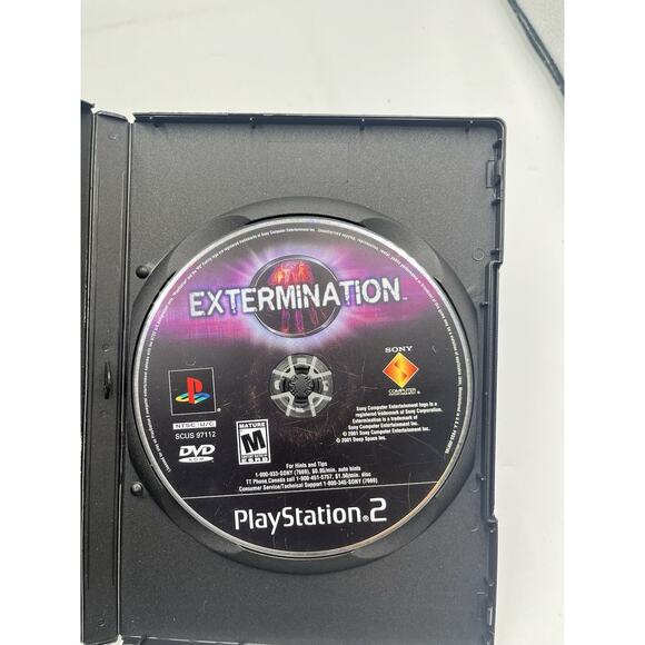 Extermination Playstation 2 PS2 Video Game Disc Only Rated M Ships Fast - Picture 1 of 3